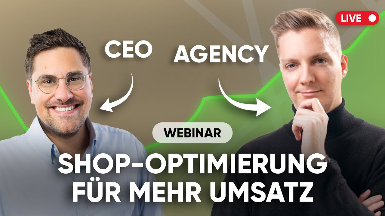 Conversion Optimierung Webinar
